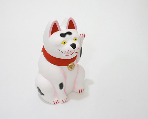 丹嘉 伏見人形 招き猫 (小) - KAUNIS