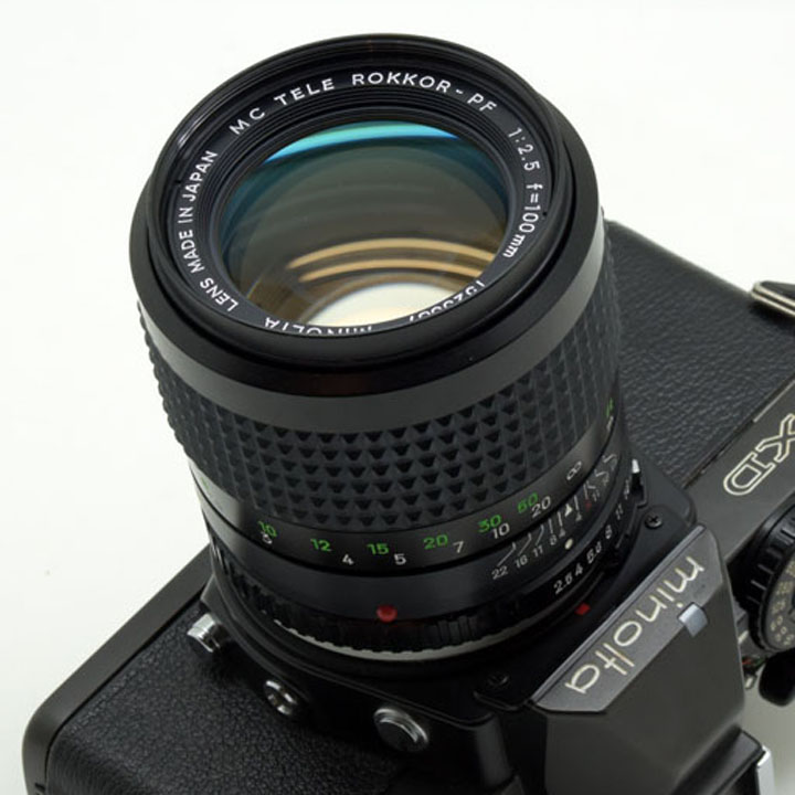 MC TELE ROKKOR-PF 100mm / f2.5 (1973年) (MINOLTA ミノルタ)