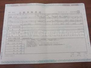 バモスユーザー車検・必要書類 | Grease Monkey