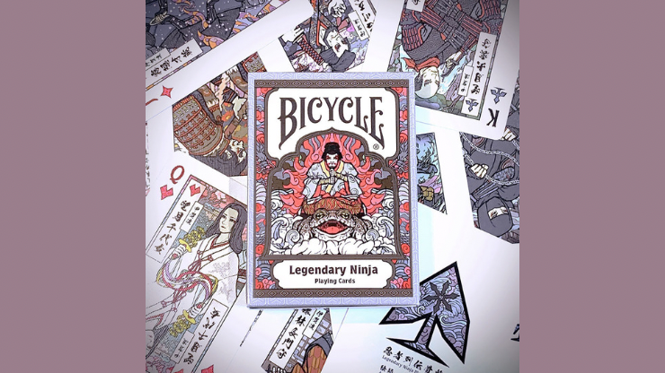 Bicycle Legendary Ninja Playing Cards by HONNE yasuyuki – kdmagic