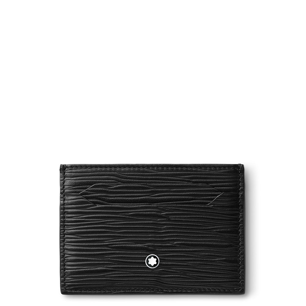 Montblanc 4810 Card Holder 5CC Black | King Jewelers