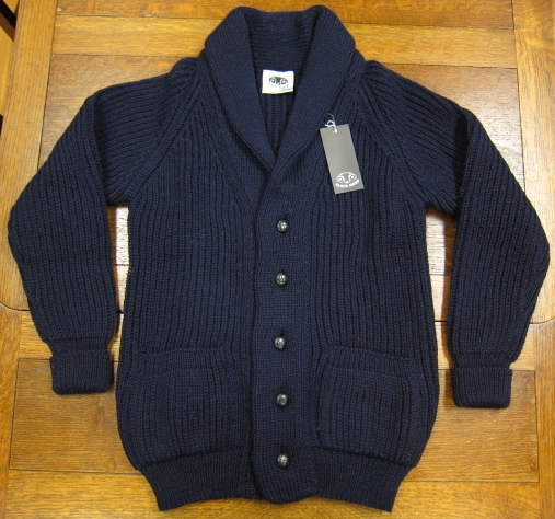 入荷速報。英ブラックシープBlack Sheepのショールカラーニット