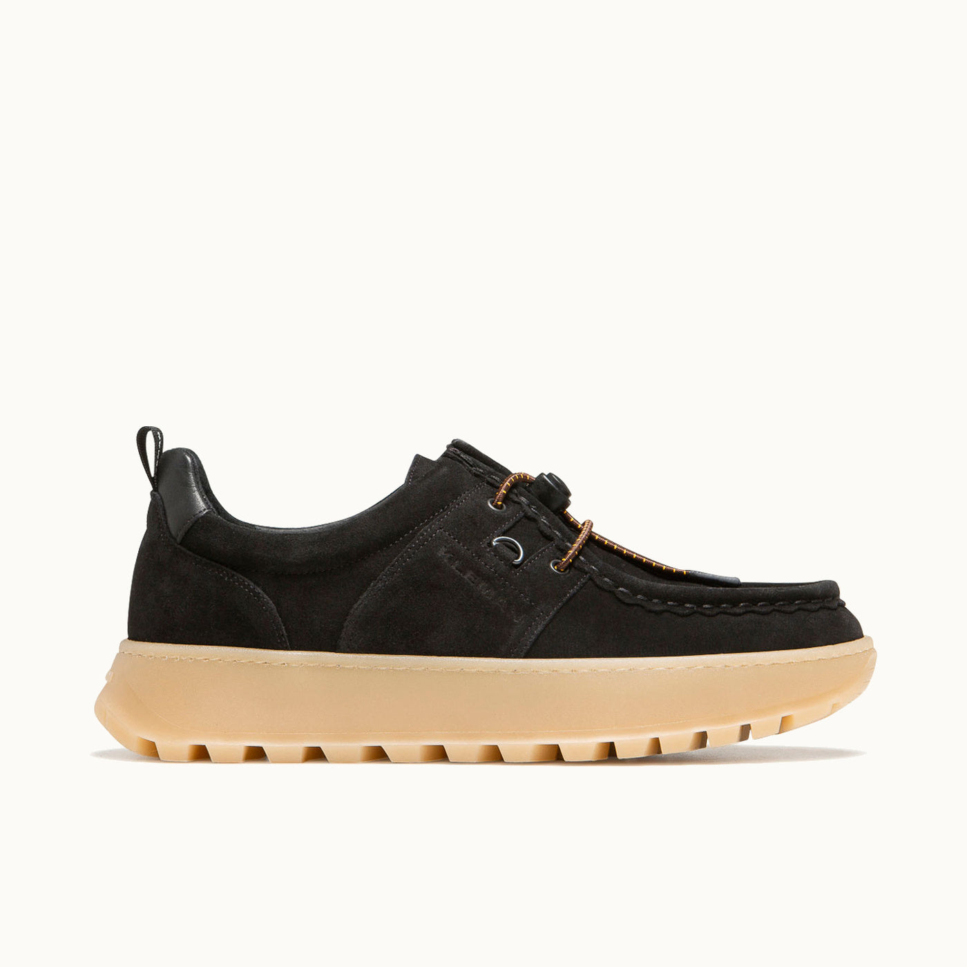 Platform Sneakers Black GRANITE VM | KLEMAN – Kleman