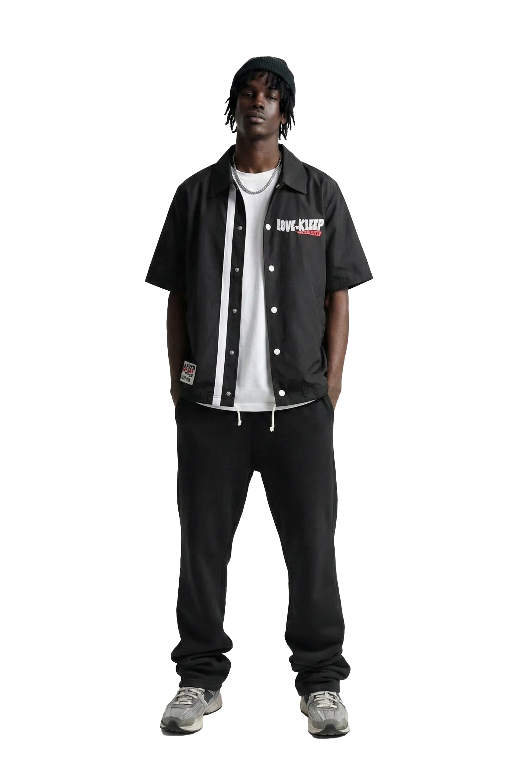 HEX Men's premium nylon shortsleeve coach jacket – Love to Kleep