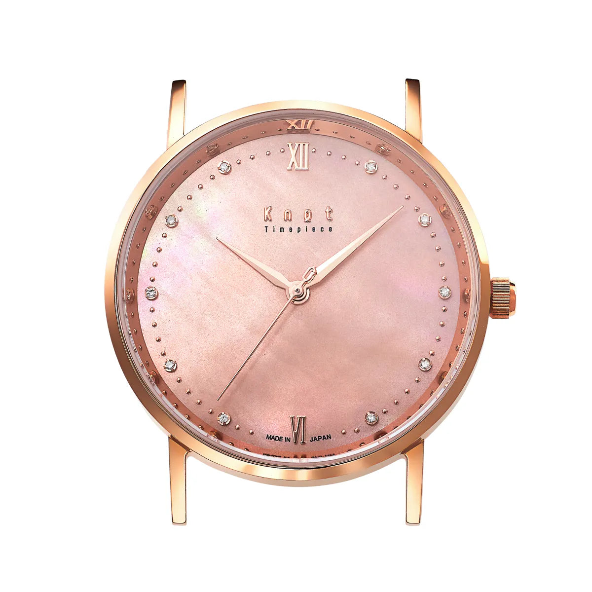 Knot CJ-32RGRG 腕時計 メンズ レディース ソーラー ローズゴールド