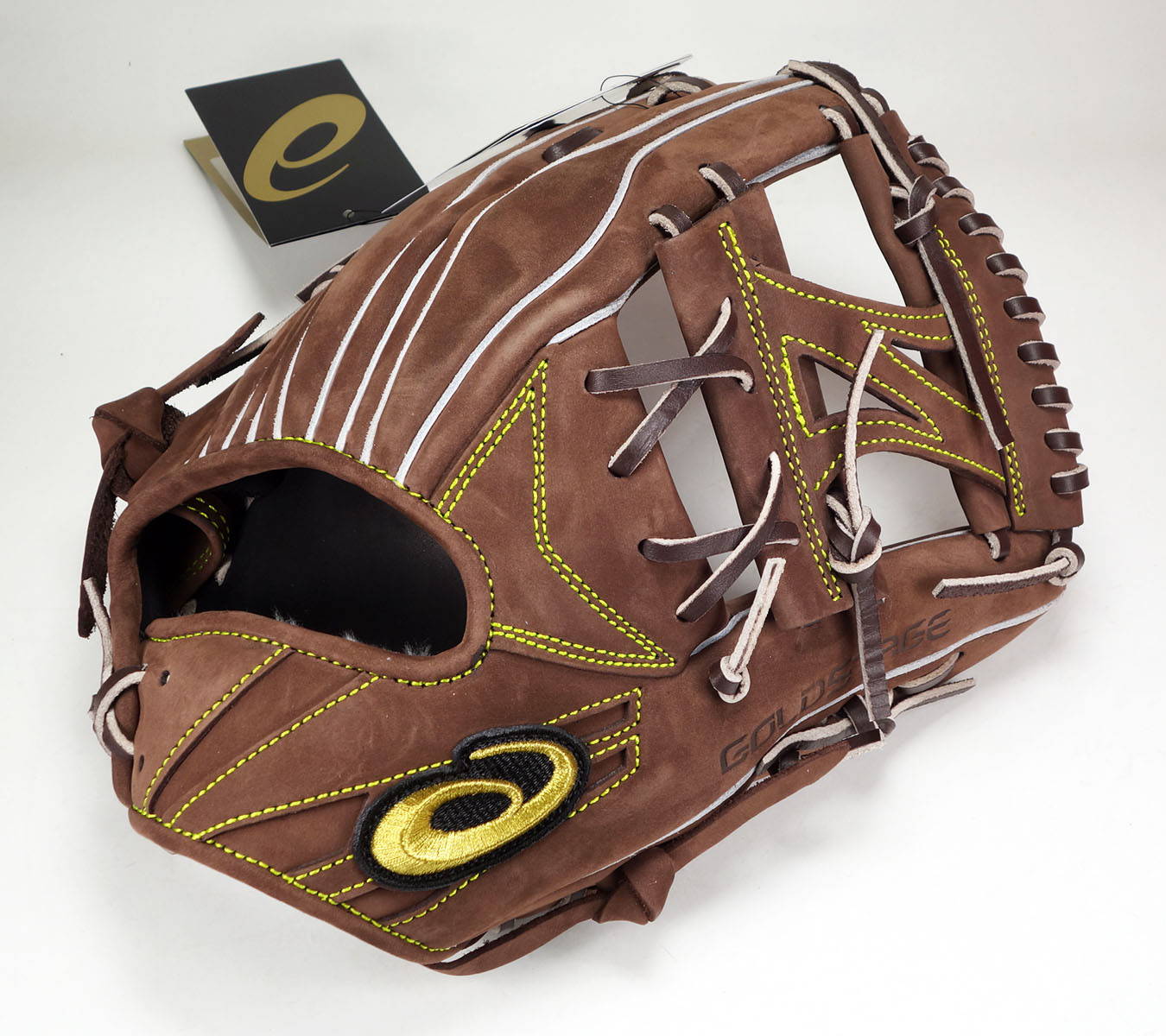 アシックス ゴールドステージ 軟式用グラブ ヌバック 内野手用（ヨコ