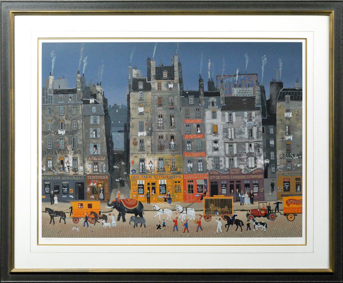 ミッシェル ドラクロワ（Michel DELACROIX）「サーカスの行進」シルク