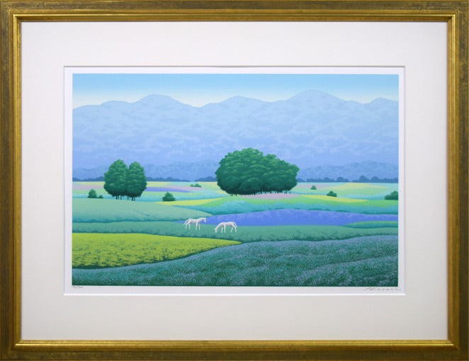 花香る草原 絵画買取・販売の小竹美術