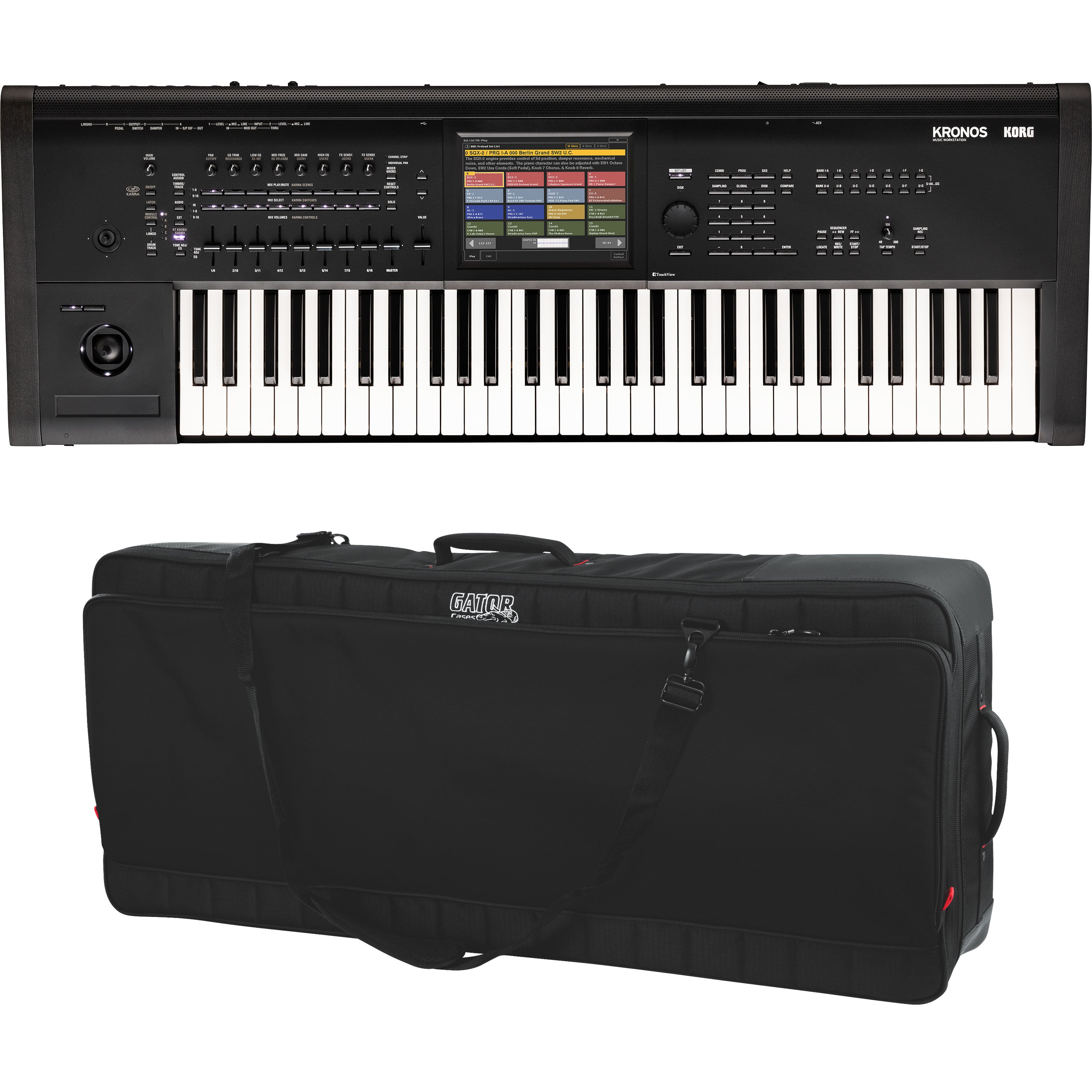 Korg Kronos 3 61-Key Music Workstation CARRY BAG KIT – Kraft Music