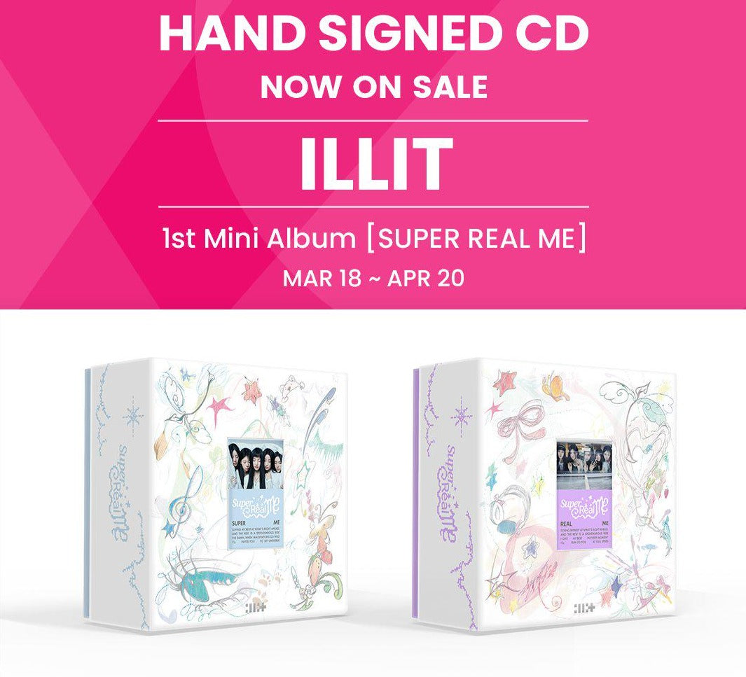 ILLIT] Signed Album : Super Real Me – krmerch