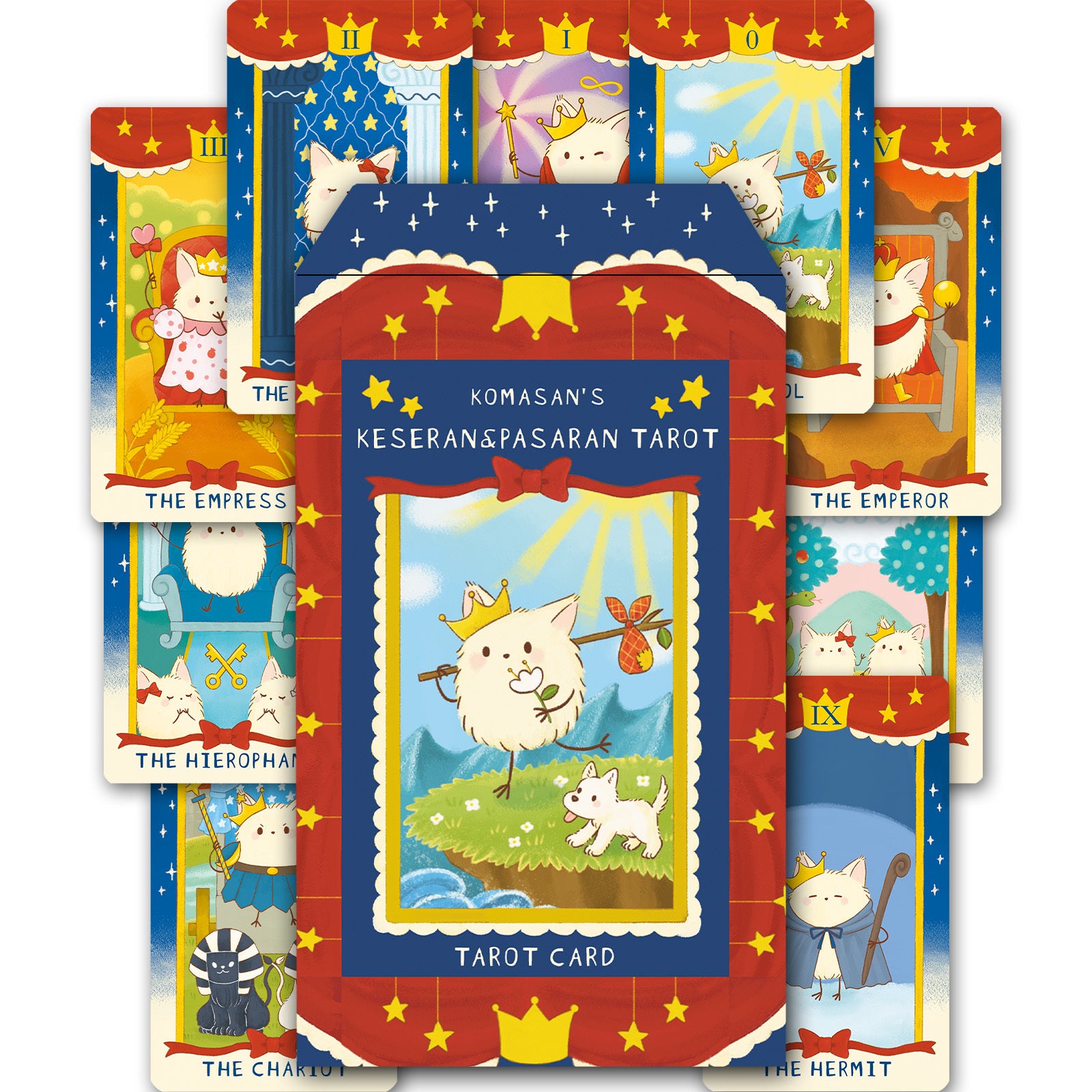 ケセランパセランタロット komasan's keseran&pasaran tarot 【大人気