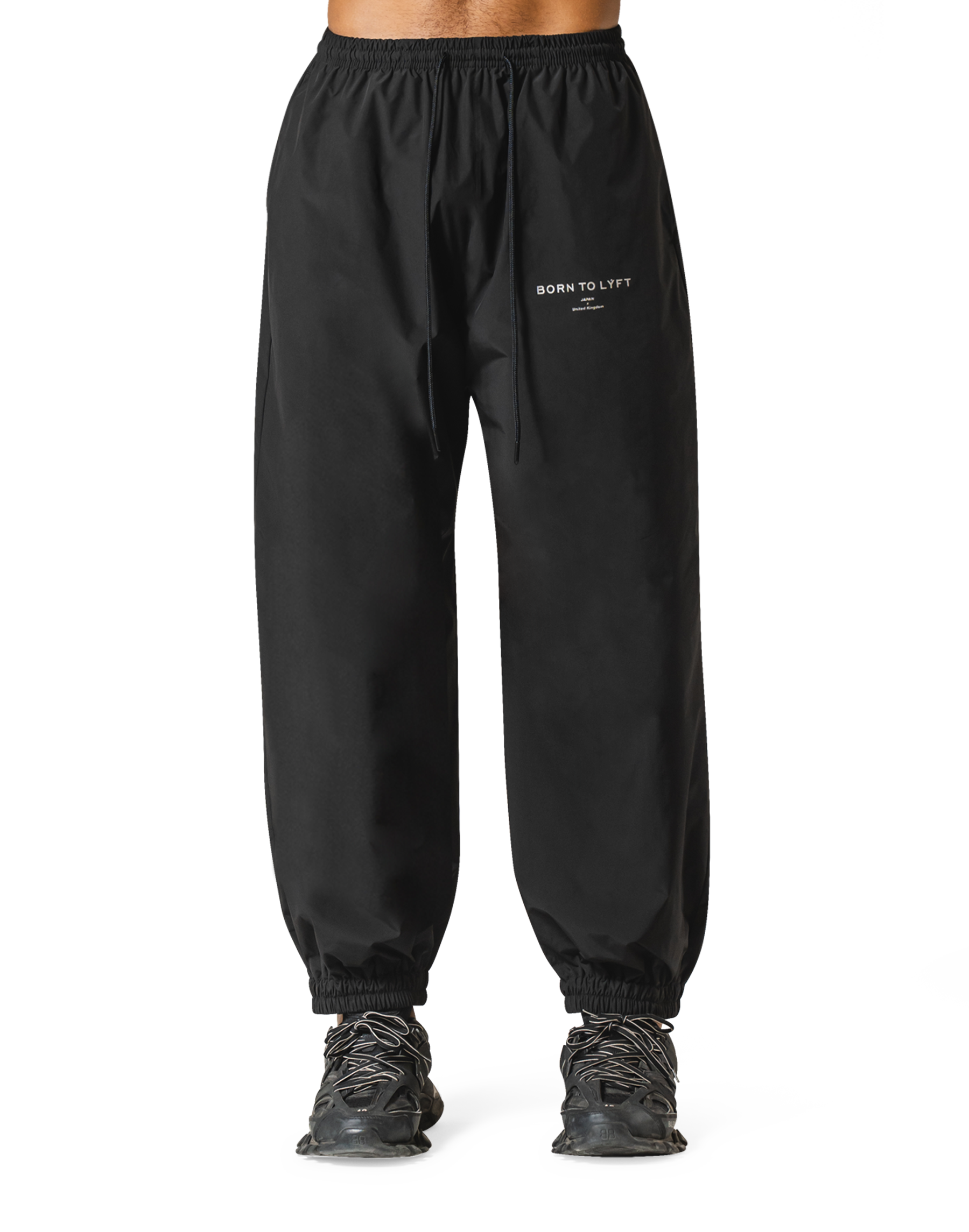 Nylon Lounge Joggers - Black – LÝFT