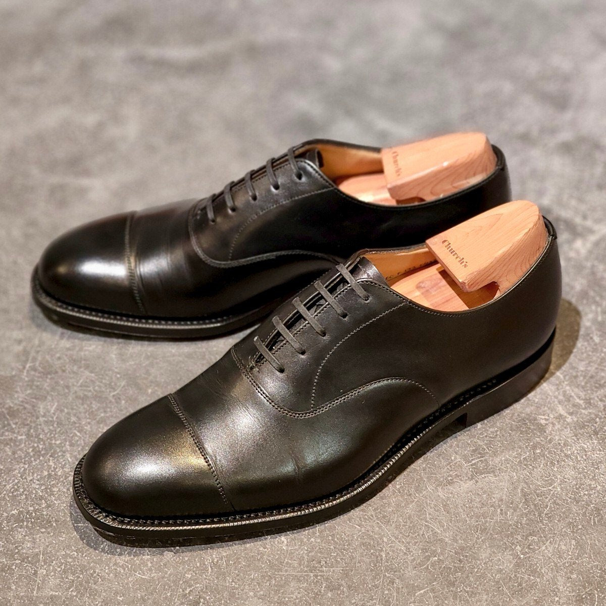 使用数回 【Church's】チャーチ コンサル ストレートチップ カーフ