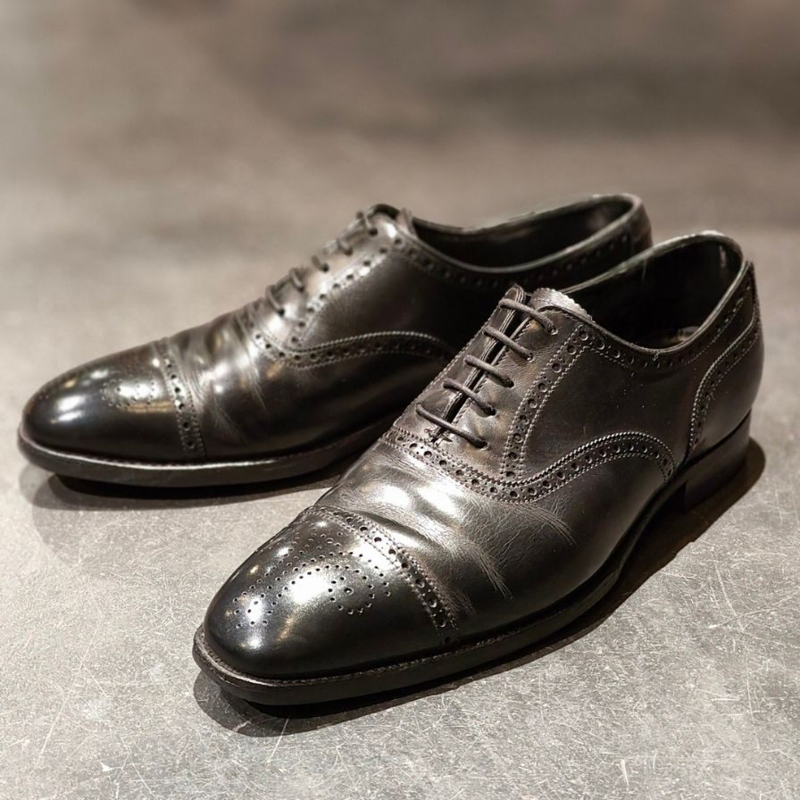 CROCKETT&JONES】クロケット&ジョーンズ ウェルベック セミブローグ