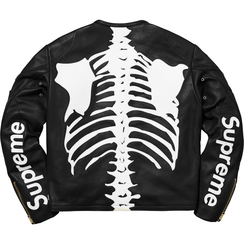 Supreme x Vanson Skeleton Leather Jacket - FW17 Edition​
