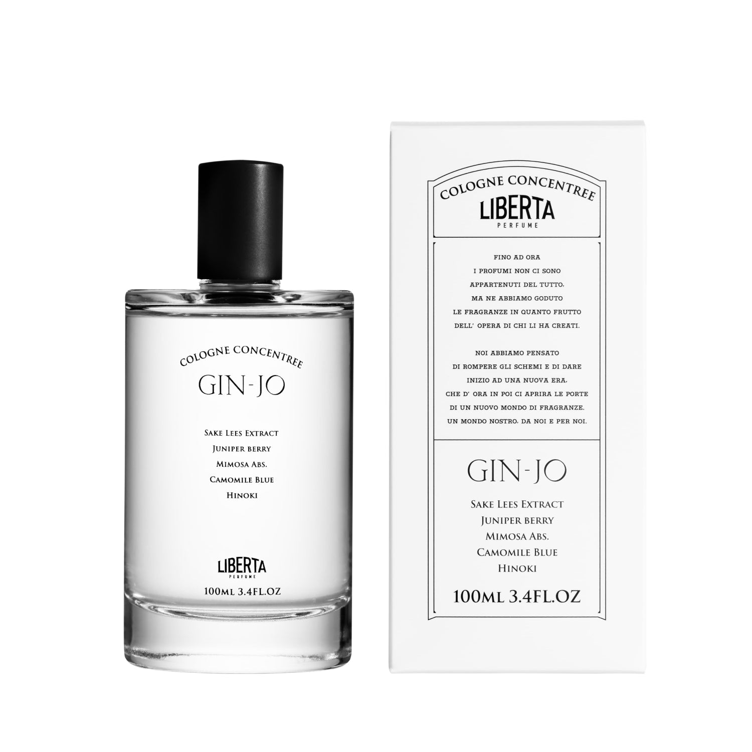 Ginjo Colon Concentrate 100ml – Liberta Perfume（リベルタパフューム）