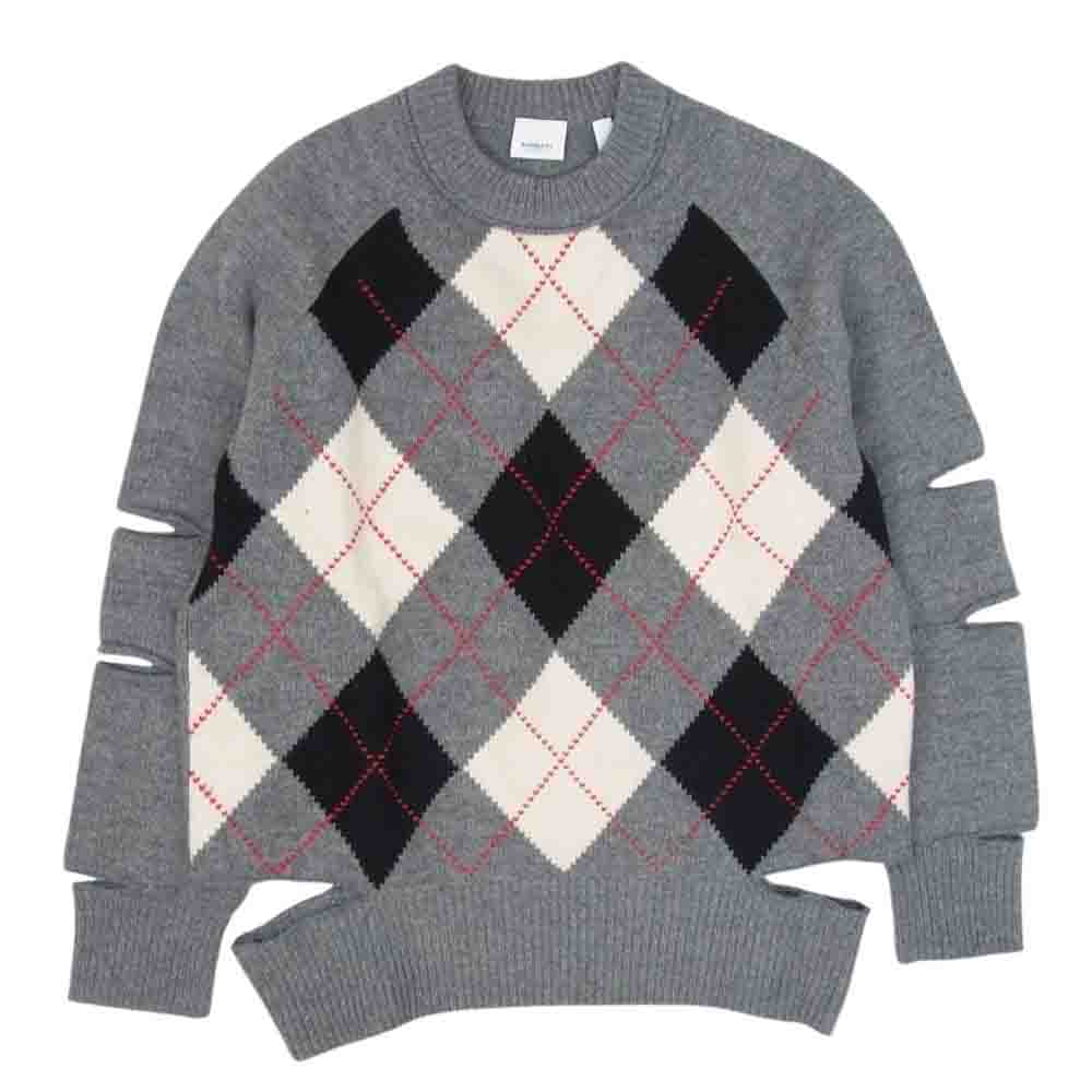 BURBERRY LONDON バーバリー ロンドン アーガイル柄 カット アウト