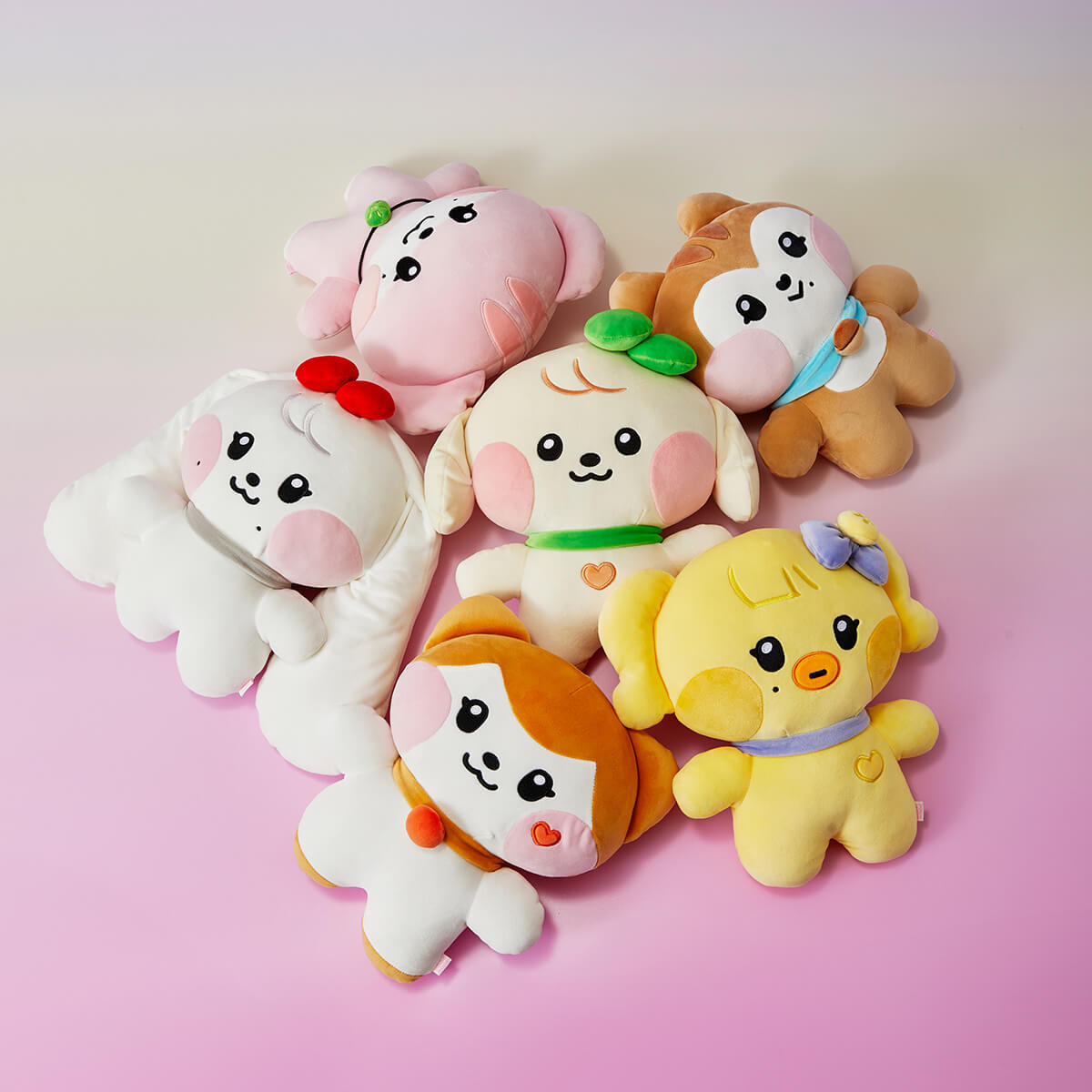 IVE minive minini Flat Plush – LINE FRIENDS_US