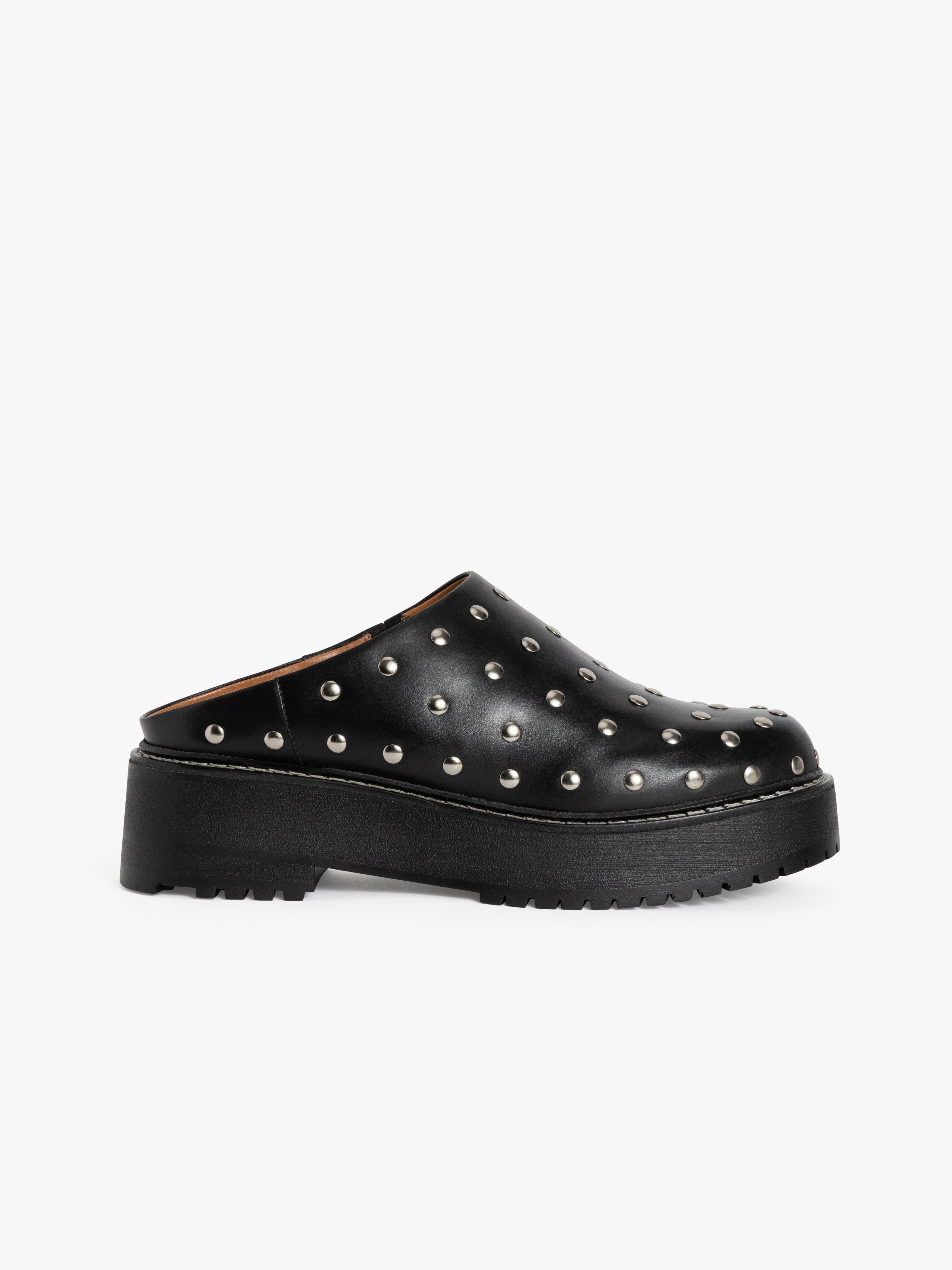 Lena Chunky Mule - Studs – Lisa Says Gah