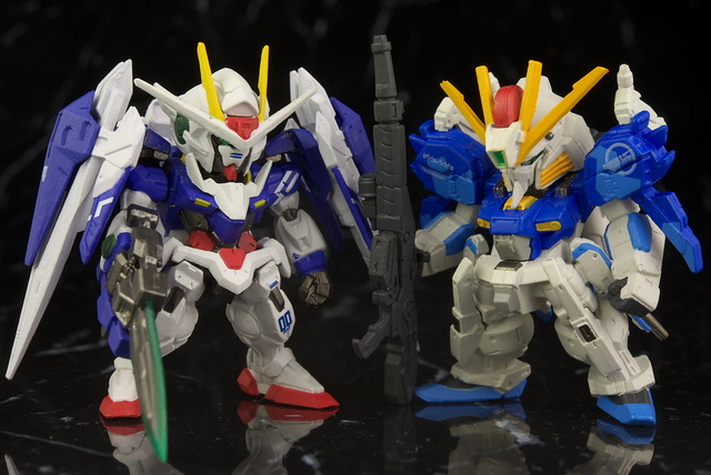 FW GUNDAM CONVERGE:CORE ダブルオーガンダム＆オーライザーセット & S