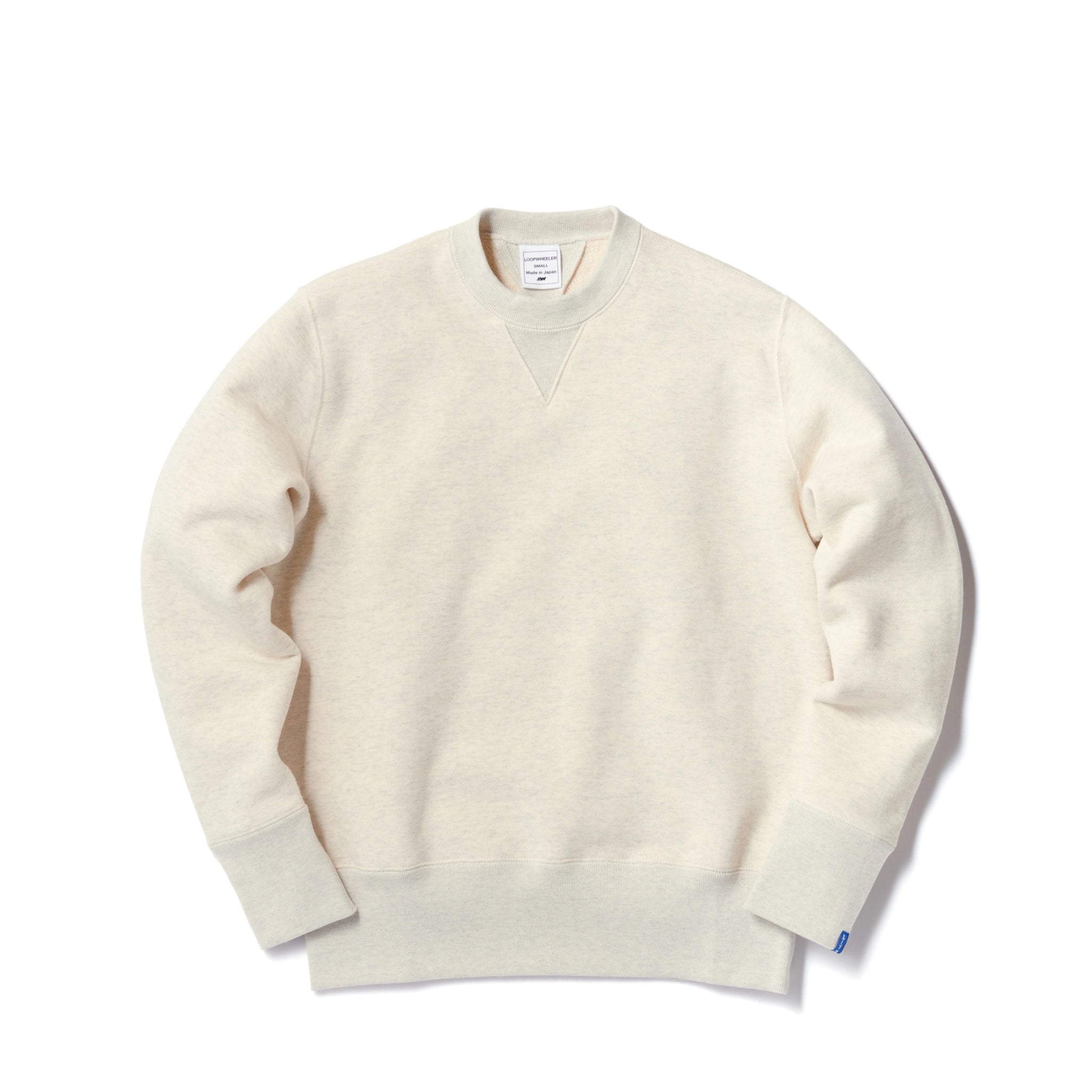 Loopwheeler LW01 Tubular Crewneck Sweatshirt - Oatmeal – LOOPWHEELER