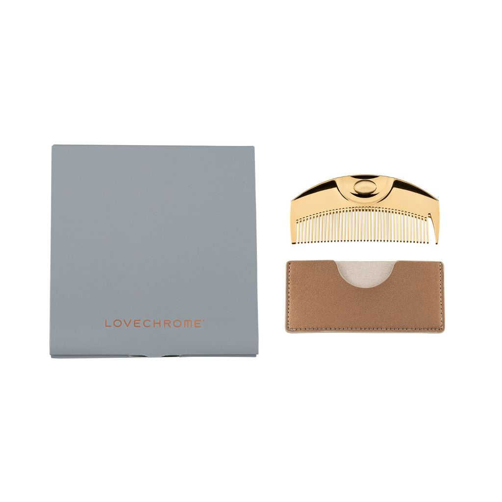 Loyachrome ゴールド コーム 専用ケース付き LOVECHROME ゴールド