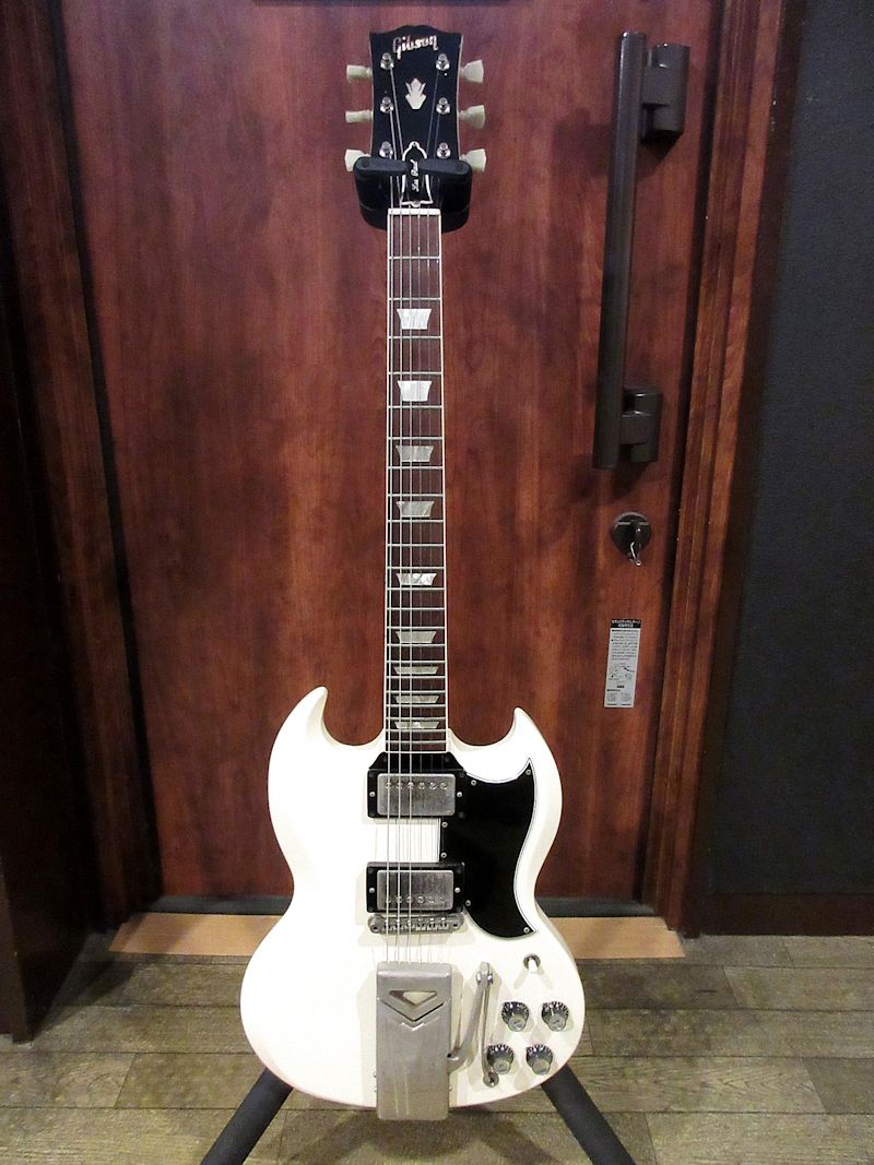 1963 Gibson Les Paul/SG Standard Polaris White - ヴィンテージ
