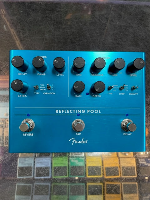 Fender Reflecting Pool Delay/Reverb Pedal – Guitar Paradise