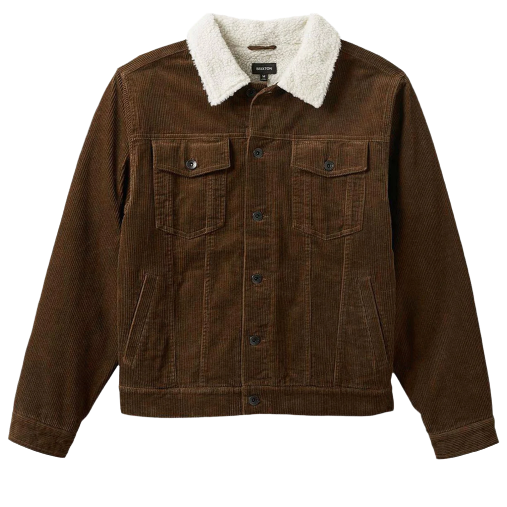 Brixton | Cable Lined Trucker Jacket Pinecone Brown | Jacket