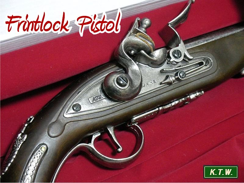KTW フリントロック ピストル (vol.2) ～ 癒し系の何か - GUN道場レビュー