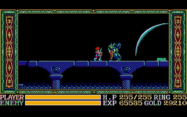 ワンダラーズ フロム イース for NEC PC-9801 (C)1989 日本ファルコム