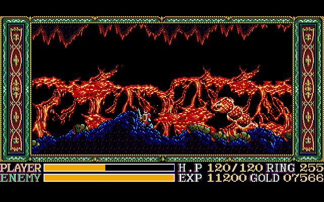 ワンダラーズ フロム イース for NEC PC-9801 (C)1989 日本ファルコム