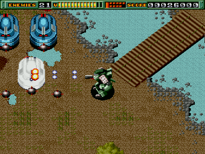 FZ戦記 アクシス for SHARP X68000 (C)1990 ウルフチーム