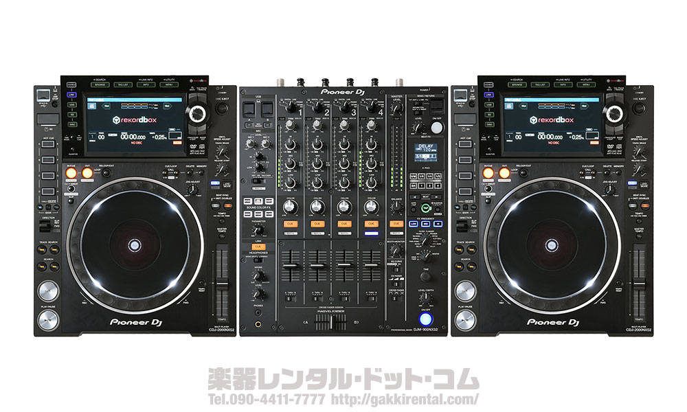 DENONターンテーブルCDJPioneerミキサーFostexスピーカーセット DENON