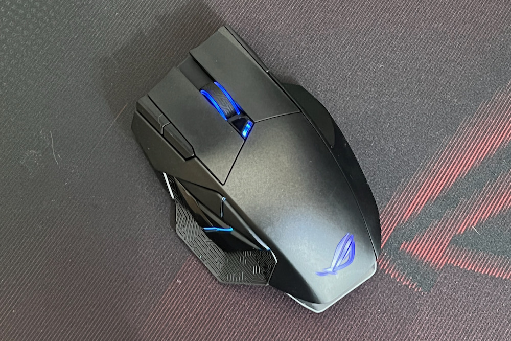 ASUS ROG Spatha X レビュー・12個のプログラム可能ボタンでMMOを優位