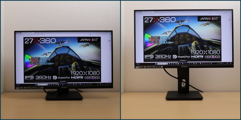 JN-360IPS27FHDR-HSPレビュー！ 360Hzの超高リフレッシュレート