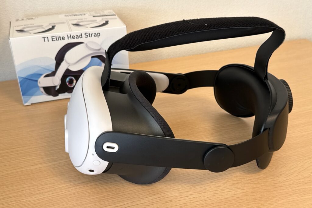 純正Eliteストラップの欠点を補い快適なVRを！HMD ダイヤルストラップ