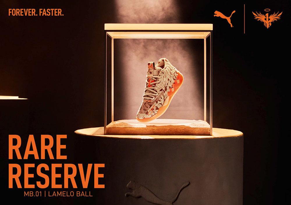 PUMA BASKETBALL × LaMelo Ball シグネチャーシューズ『 MB.01