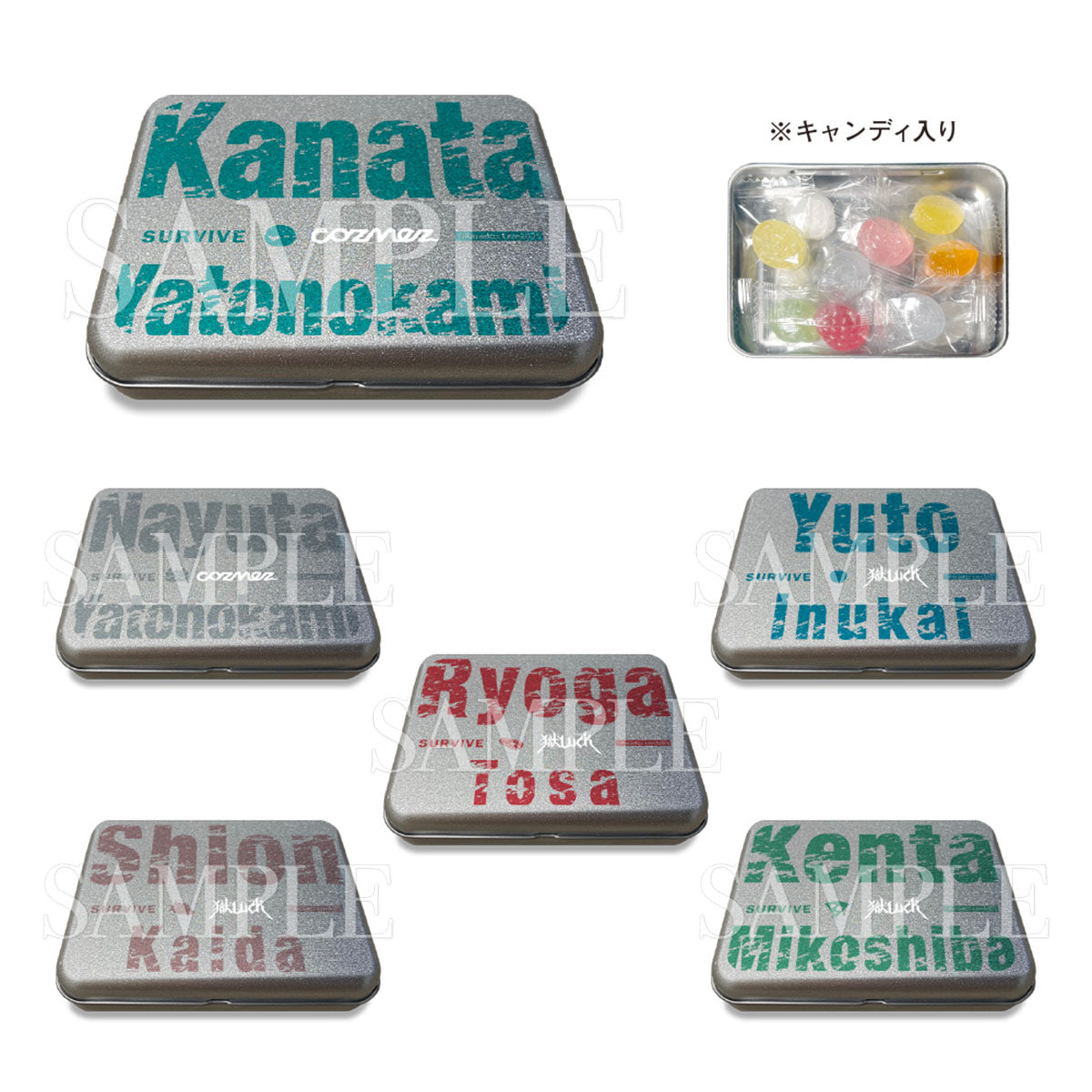 Paradox Live SURVIVE キャンディ入り缶ケース – GCRESTORE ジークレストア