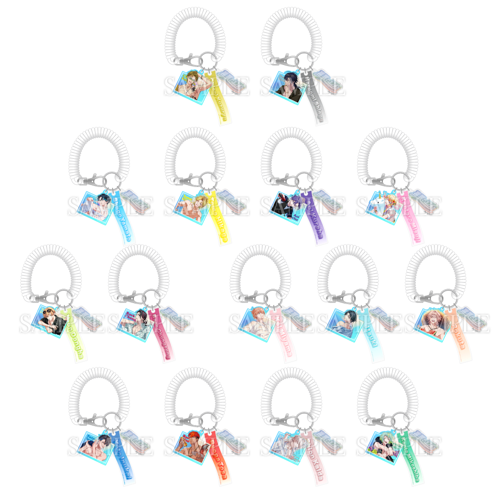 Paradox Live 真夏の幻影 3連キーホルダー Ver.2 – GCRESTORE ジーク