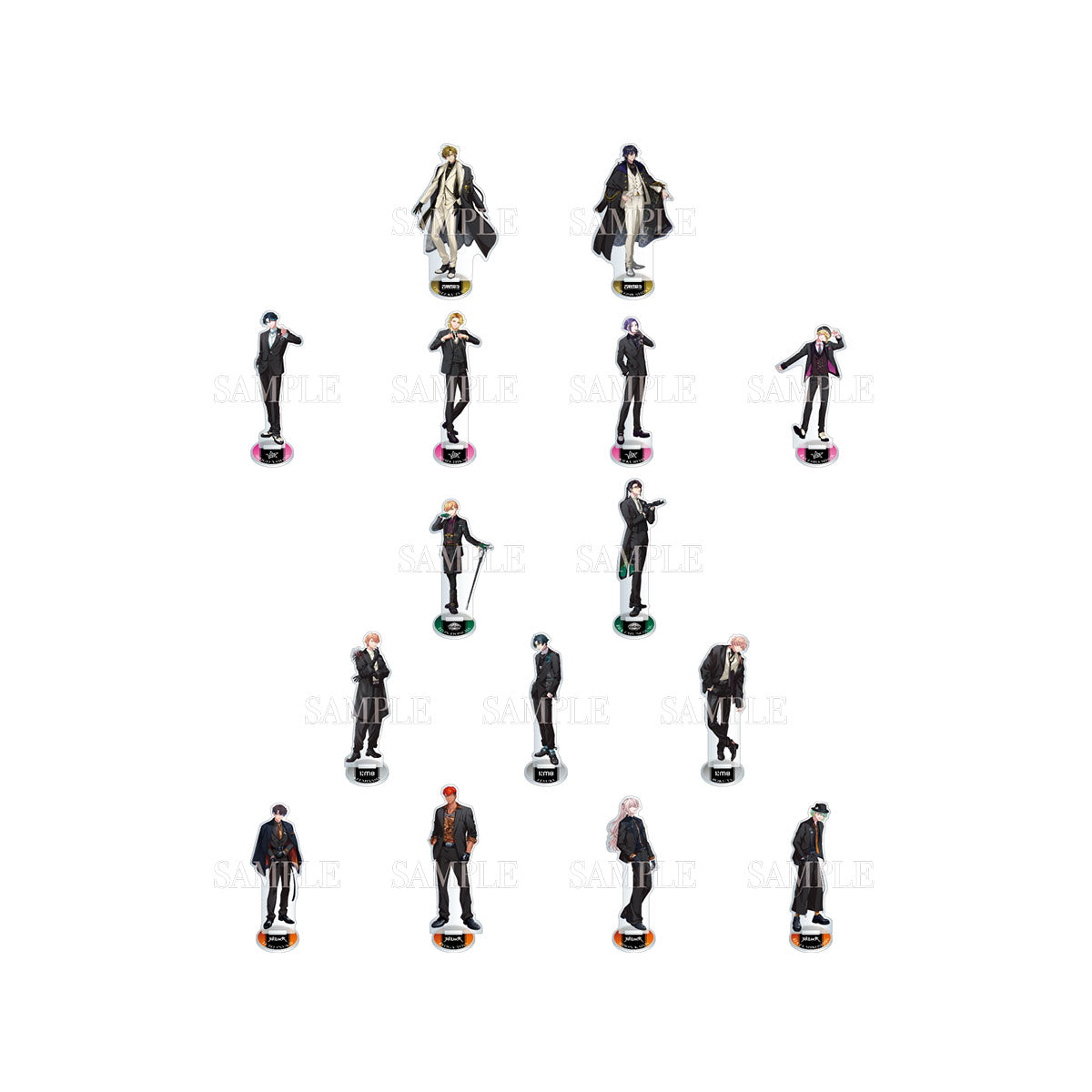 再販】Paradox Live 4th Anniversary アクリルスタンドVer.2