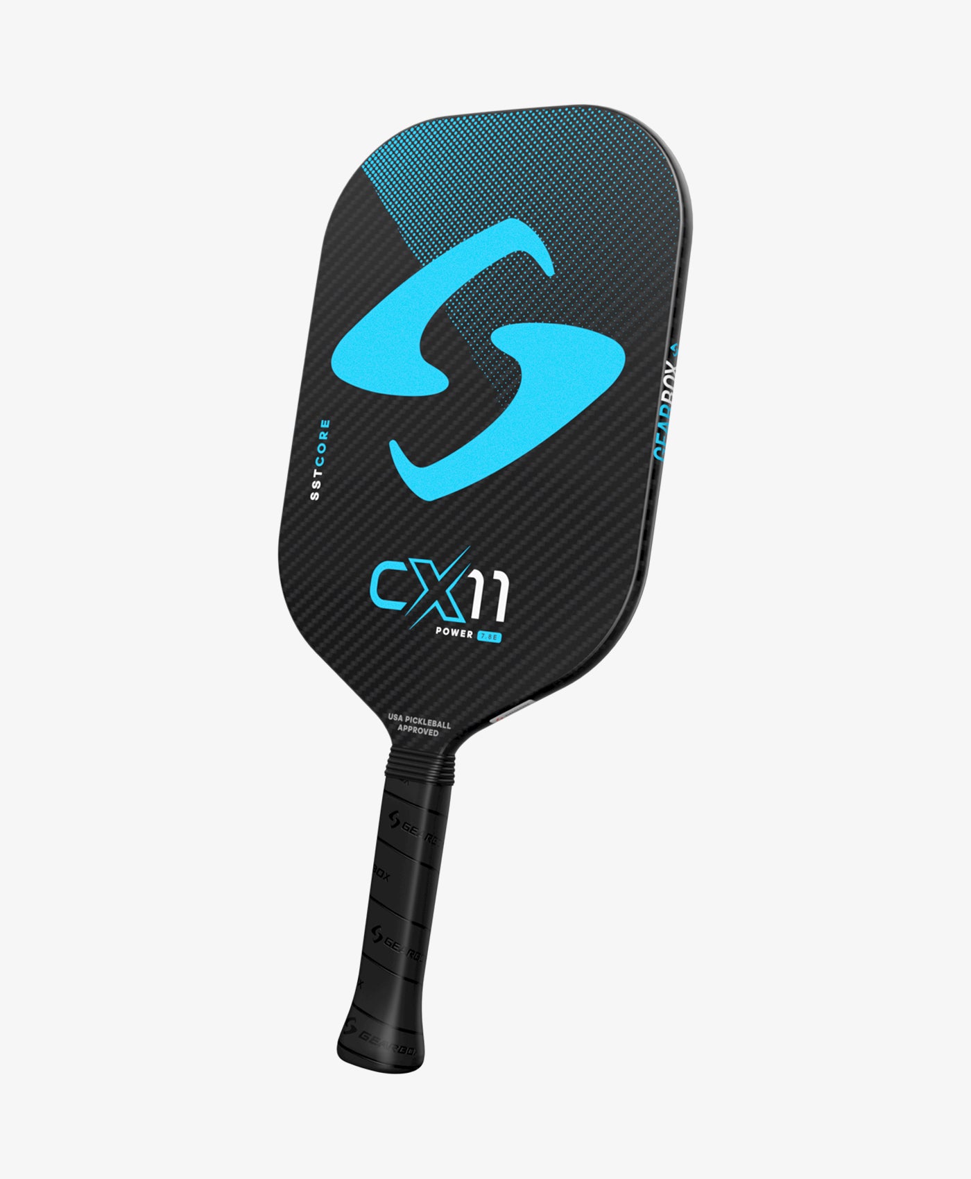 Gearbox CX11E Power Pickleball Paddle – Blue 7.8oz – Gearbox Sports