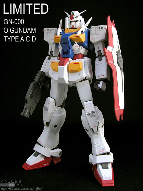 LIMITED GN-000 O GUNDAM TYPE A.C.D