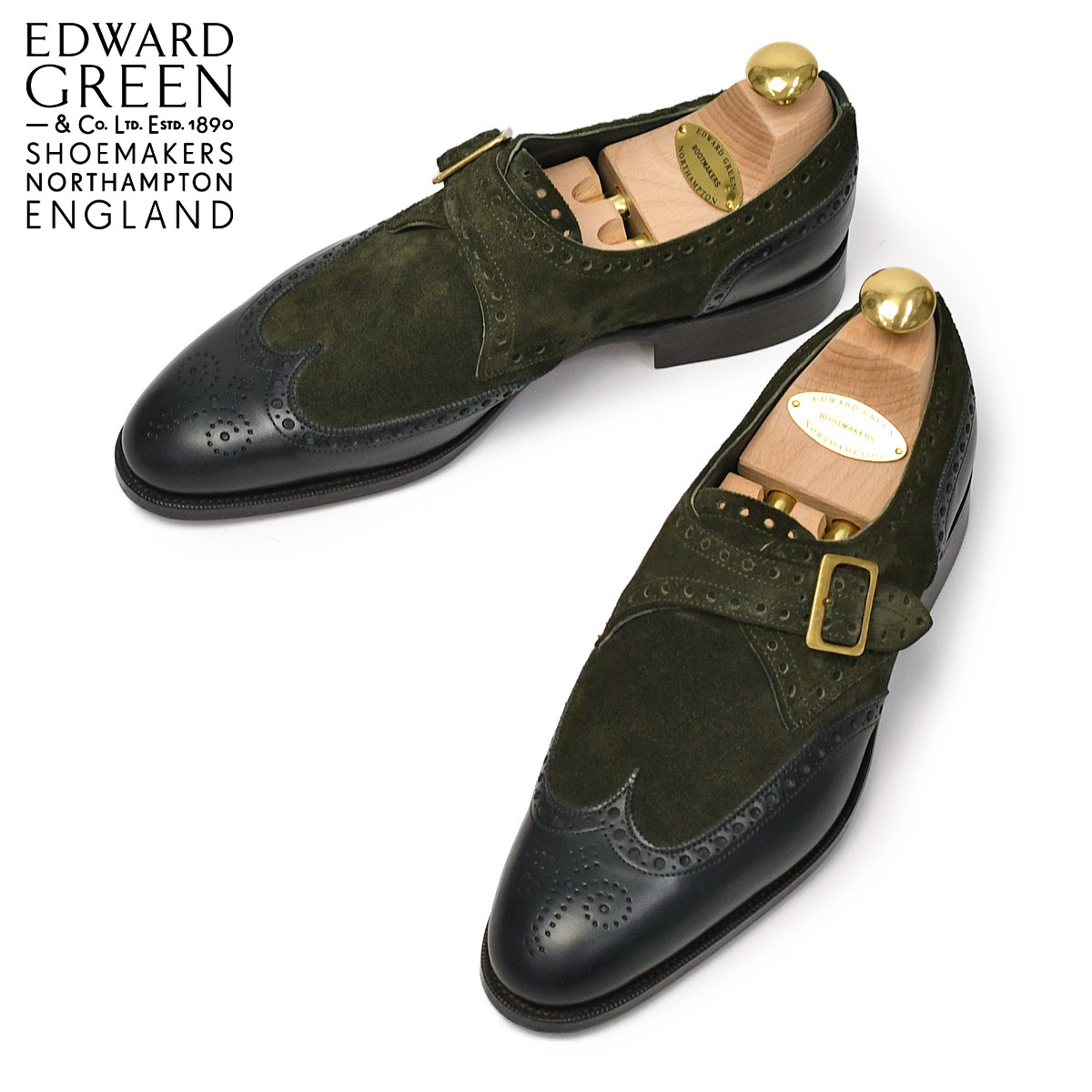 EDWARD GREEN【エドワードグリーン】HOVE 82D MOSS SUEDE RACING GREEN