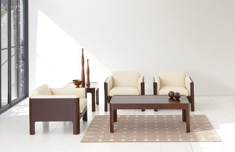 2脚同時購入特別価格！(せ31)天童木工 剣持勇デザイン Hacoチェア 2脚