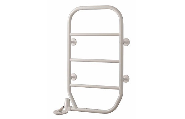 タオルウォーマー/タオルヒーター/タオル掛け/壁付けタイプ/ホワイト