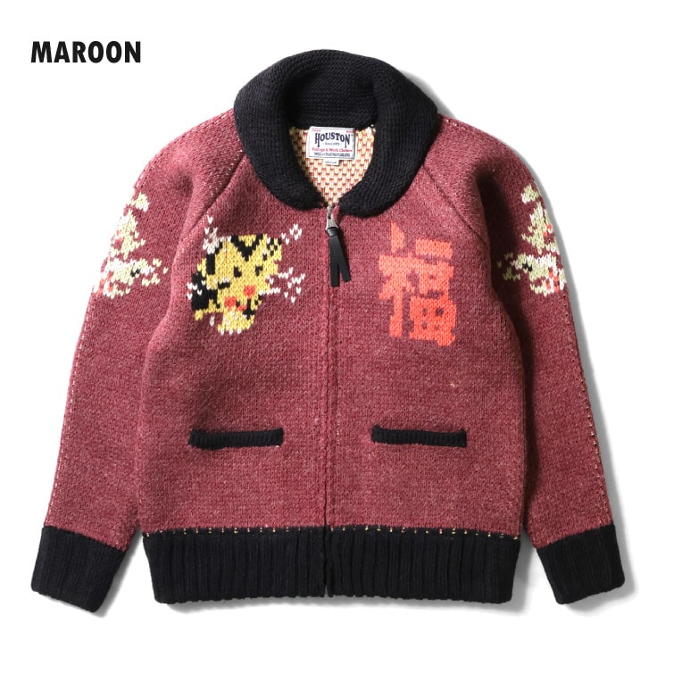 HOUSTON / ヒューストン 22318 COWICHAN SWEATER (MAP)/ カウチン