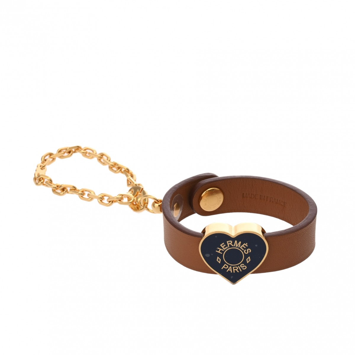 エルメス グローブホルダー ハートモチーフ ゴールド/ゴールド金具