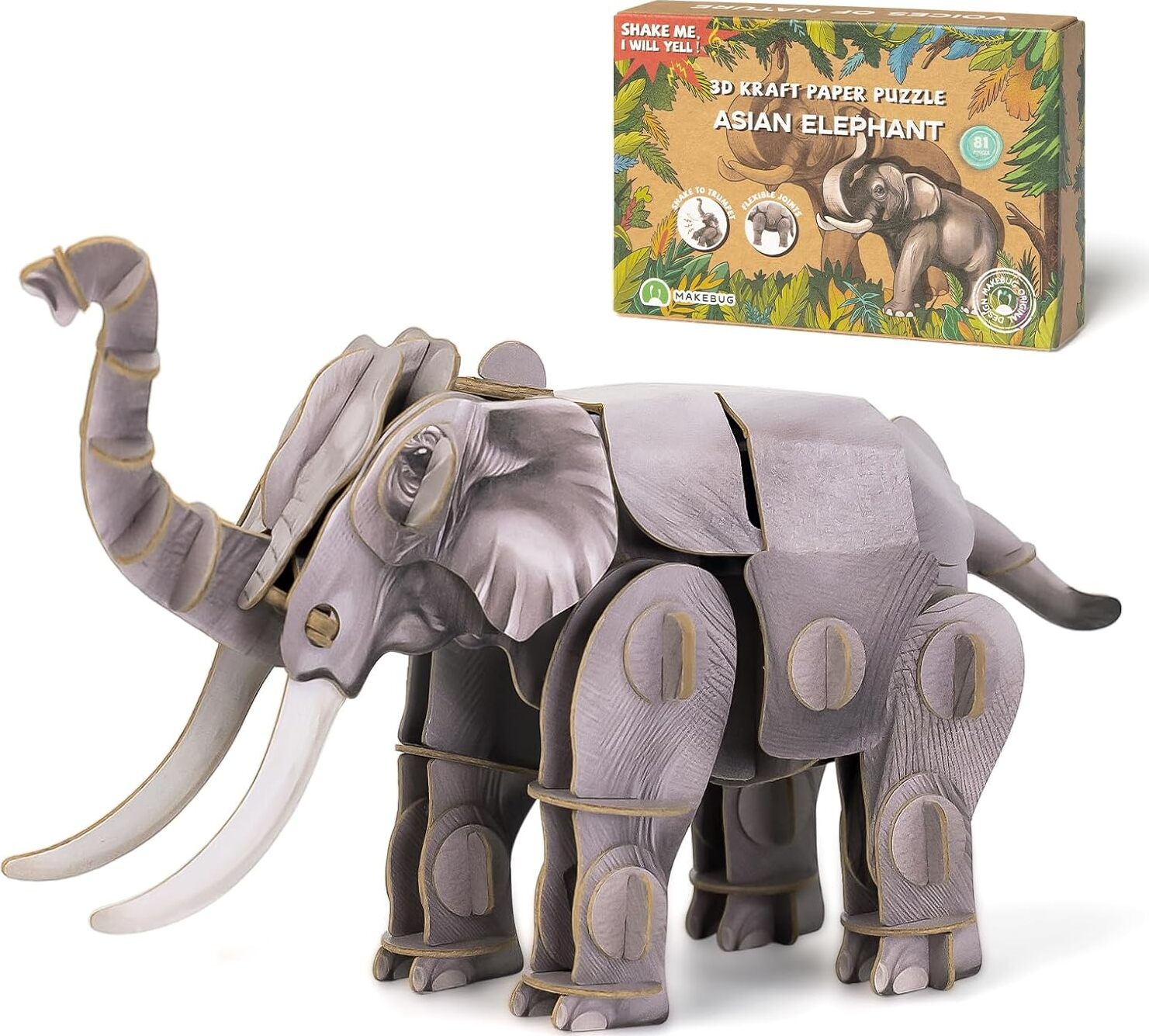 Voices of Nature Asian Elephant – Givens Books & Little Dickens