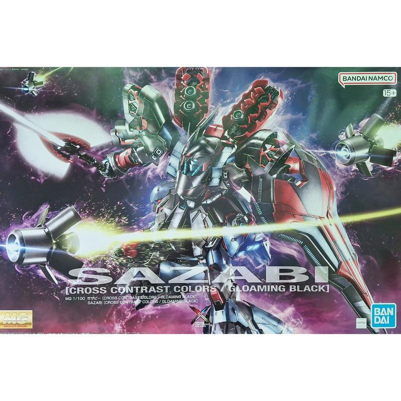 MG 1/100 MSN-04 Sazabi [CROSS CONTRAST COLORS/Kureki Kuro